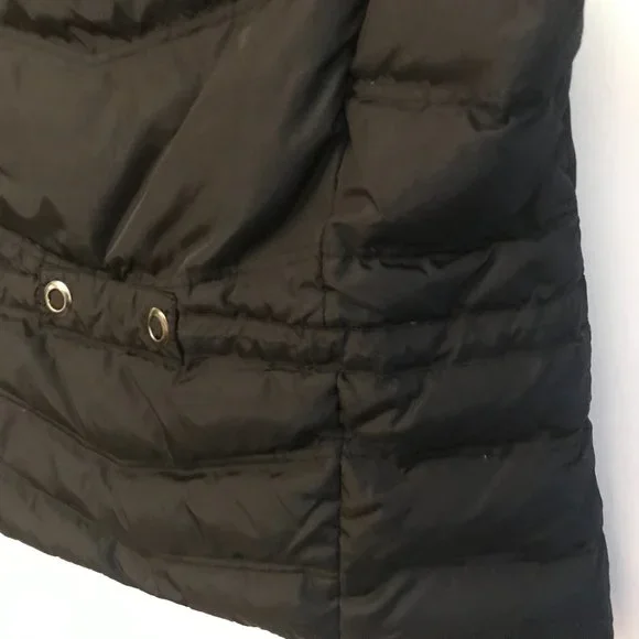 Style & Co 16W Woman's down filled black VEST - Picture 11 of 12